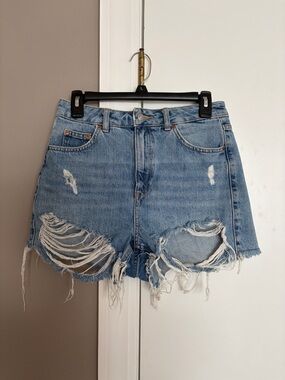 Topshop Light Blue Mom Jeans - Classic Denim